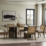Leo Dining Table, Rustic Grey by Four Hands-Furniture - Dining-High Fashion Home