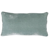 Lexington Lumbar Pillow, Pale Aqua