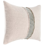 Lira Lumbar Pillow, Natural/Silver