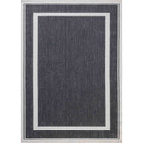 Loloi II Rug Easton ESN-11, Onyx/Ivory-Rugs1-High Fashion Home