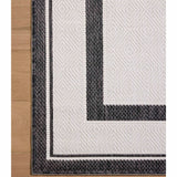 Loloi II Rug Easton ESN-11, Onyx/Ivory-Rugs1-High Fashion Home