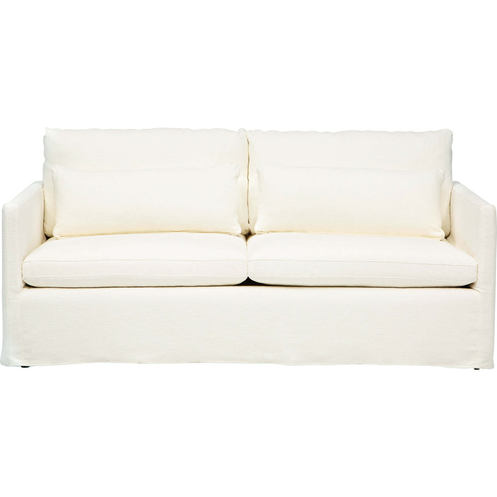 Louie Slipcover Sofa, Turks Cloud