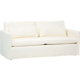 Louie Slipcover Sofa, Turks Cloud