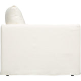 Louie Slipcover Sofa, Turks Cloud