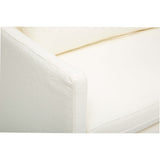 Louie Slipcover Sofa, Turks Cloud