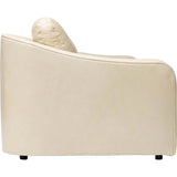 Luka Leather Sofa, Landry Ivory-Furniture - Sofas-High Fashion Home