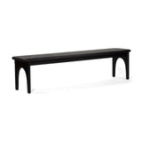 Luna Dining Bench, Charcoal-Furniture - Dining-High Fashion Home