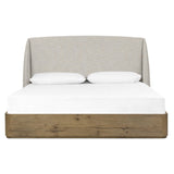 Maeve Bed, Cambric Ivory by Four Hands-Furniture - Bedroom-High Fashion Home
