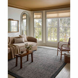 Magnolia Home by Joanna Gaines × Loloi Rug Henley HNY-01, Ivory/Charcoal