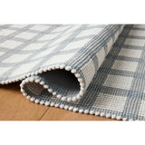 Magnolia Home by Joanna Gaines × Loloi Rug Ryder RYD-02, Blue/Ivory