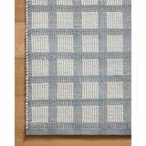 Magnolia Home by Joanna Gaines × Loloi Rug Ryder RYD-02, Blue/Ivory