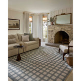 Magnolia Home by Joanna Gaines × Loloi Rug Ryder RYD-02, Blue/Ivory