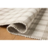 Magnolia Home by Joanna Gaines × Loloi Rug Ryder RYD-02, Stone/Ivory
