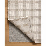 Magnolia Home by Joanna Gaines × Loloi Rug Ryder RYD-02, Stone/Ivory
