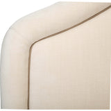 Mallory Bed, Athens Cream-Furniture - Bedroom-High Fashion Home