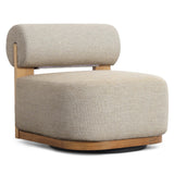 Malta Outdoor Swivel Chair, Faye Sand by Four Hands-Furniture - Outdoor-High Fashion Home
