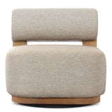 Malta Outdoor Swivel Chair, Faye Sand by Four Hands-Furniture - Outdoor-High Fashion Home