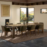 Marcia 120" Dining Table, Grey Reclaimed French Oak by Four Hands-Furniture - Dining-High Fashion Home