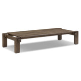 Marcia Large Coffee Table, Grey Reclaimed French Oak by Four Hands-Furniture - Accent Tables-High Fashion Home
