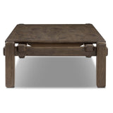 Marcia Large Coffee Table, Grey Reclaimed French Oak by Four Hands-Furniture - Accent Tables-High Fashion Home