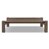 Marcia Square Coffee Table, Grey Reclaimed French Oak by Four Hands-Furniture - Accent Tables-High Fashion Home