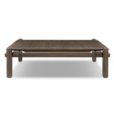 Marcia Square Coffee Table, Grey Reclaimed French Oak by Four Hands-Furniture - Accent Tables-High Fashion Home