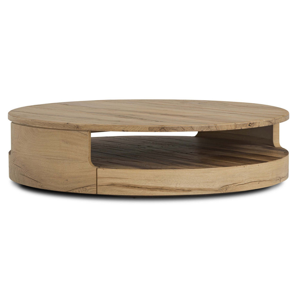 Matheus Coffee Table, Grey Reclaimed French Oak by Four Hands-Furniture - Accent Tables-High Fashion Home