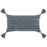Merced Lumbar Pillow, Blue