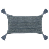 Merced Lumbar Pillow, Blue