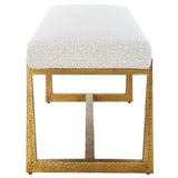 Midas Bench, Driftwood-Furniture - Chairs-High Fashion Home