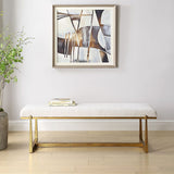 Midas Bench, Driftwood-Furniture - Chairs-High Fashion Home
