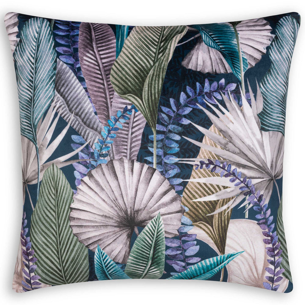 Midnight Jungle Pillow, Multicolor