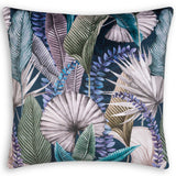 Midnight Jungle Pillow, Multicolor