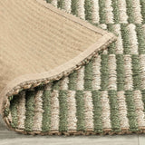 Monterey Jute Rug, Green Natural