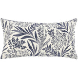 Mulberry Lumbar Pillow, Denim Blue