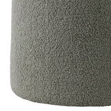 Mushroom Ottoman, Grey