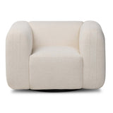 Nara Swivel Chair, Nomad Snow by Four Hands-Furniture - Chairs-High Fashion Home