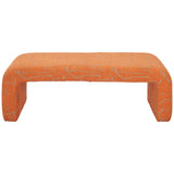 Nendo Bench, Abstract Orange