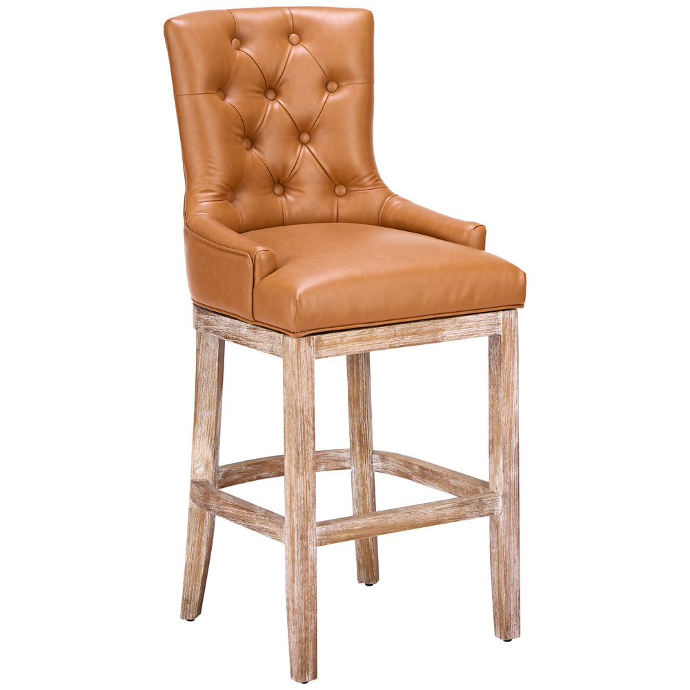 Nuby Swivel Barstool, Brown