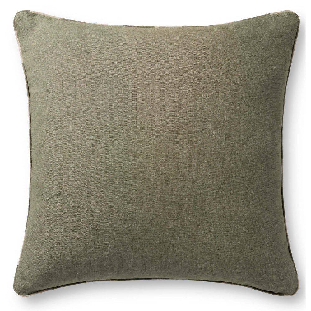 Loloi PLL0167 Pillow, Green-Accessories-High Fashion Home