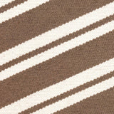 Palma Stripe Rug, Coconut Brown/Ivory-Rugs1-High Fashion Home