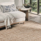 Panama Rug, Bold Stripe Natural/Ivory