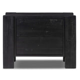Perot Nightstand, Aged Black by Four Hands-Furniture - Bedroom-High Fashion Home