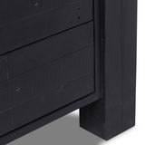 Perot Nightstand, Aged Black by Four Hands-Furniture - Bedroom-High Fashion Home