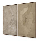 Pinecorn II Diptych by Kimmy Quillin by Four Hands-Accessories Artwork-High Fashion Home