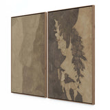 Pinecorn III Diptych by Kimmy Quillin by Four Hands-Accessories Artwork-High Fashion Home