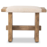 Poe Stool, Hampton Cream by Four Hands-Furniture - Chair-High Fashion Home