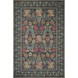 Rifle Paper Co. x Loloi Rug Rosa RSA-01, Rosa Black-High Fashion Home