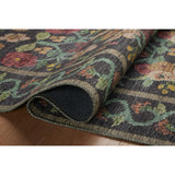 Rifle Paper Co. x Loloi Rug Rosa RSA-01, Rosa Black-High Fashion Home