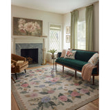 Rifle Paper Co. x Loloi Rug Rosa RSA-02, Antique Rose Cream-High Fashion Home